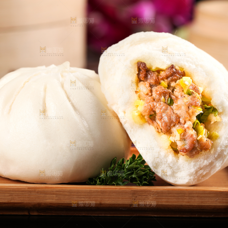深底上的滑肉包