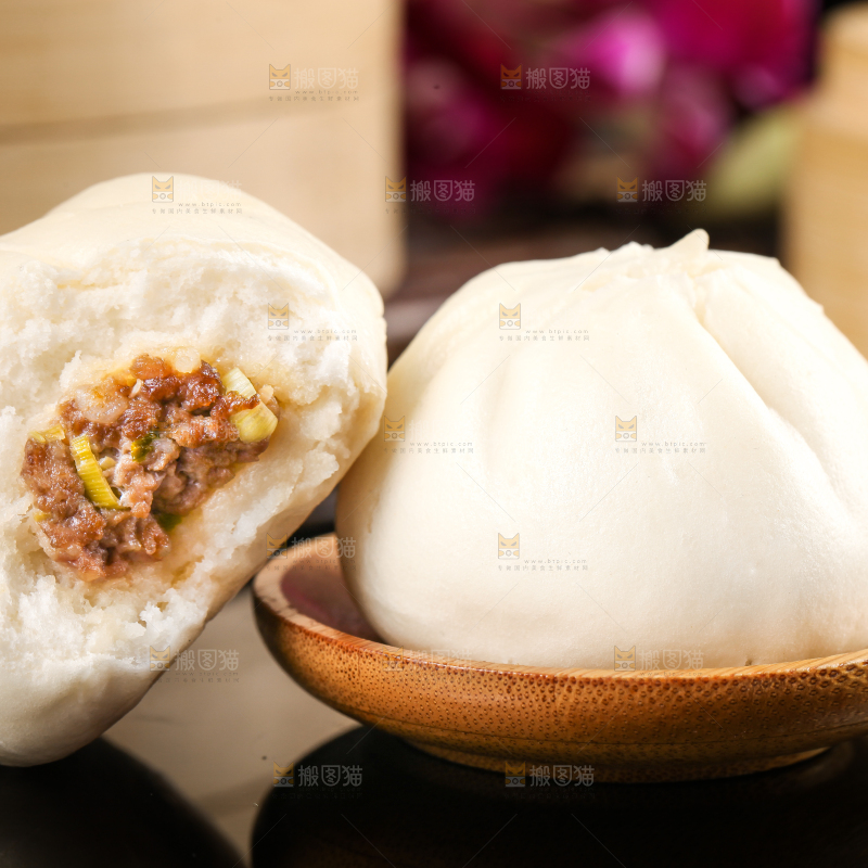 深底上的滑肉包
