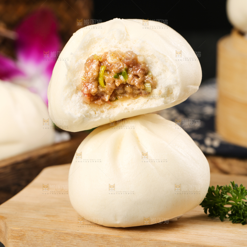深底上的滑肉包