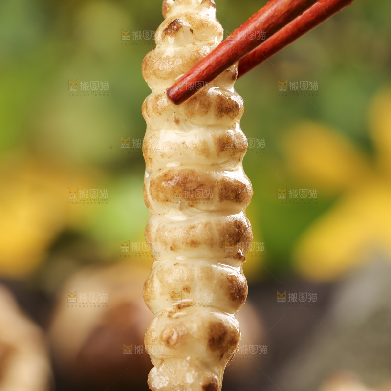 深底上的宝塔菜