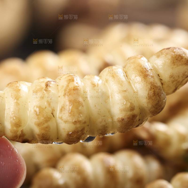 深底上的宝塔菜