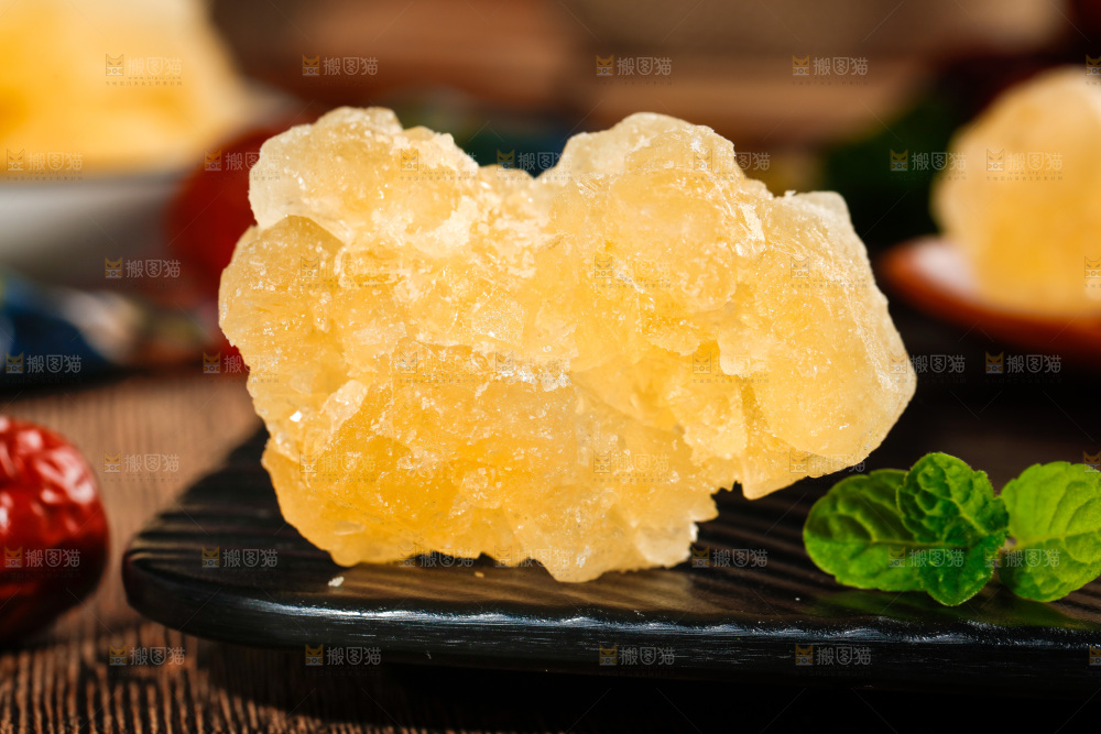 深底上的黄冰糖
