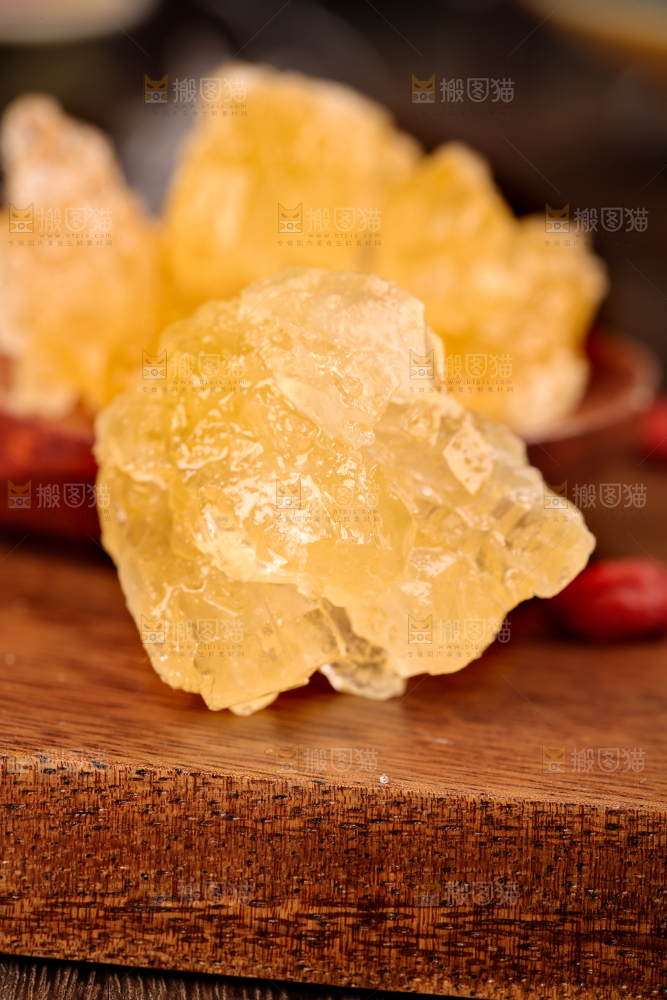 深底上的黄冰糖