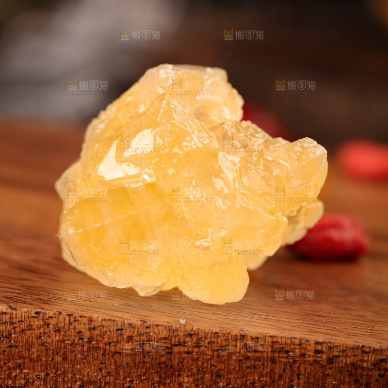 深底上的黄冰糖