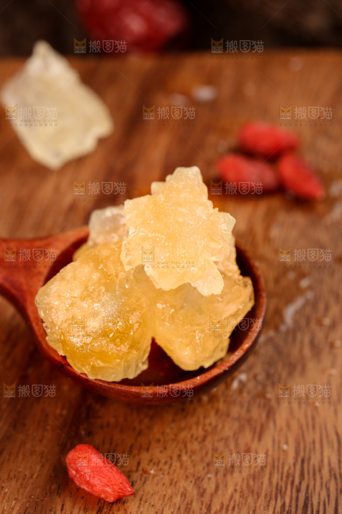 深底上的黄冰糖