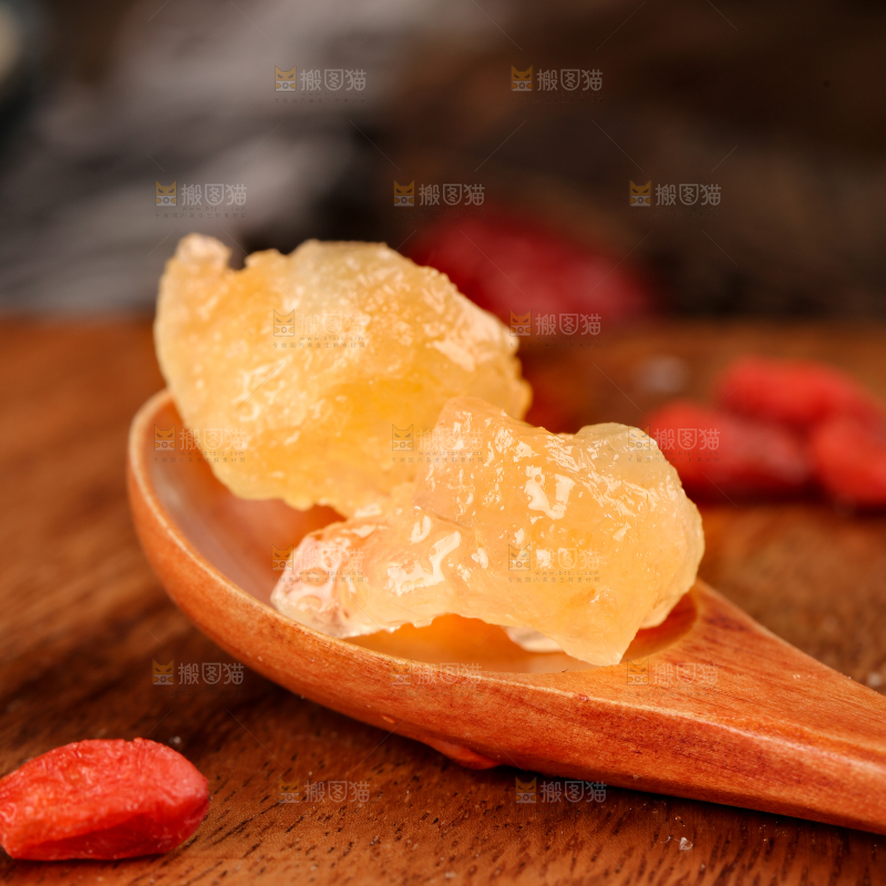 深底上的黄冰糖