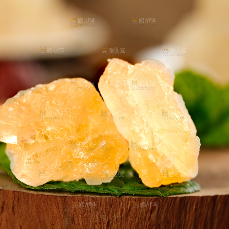 深底上的黄冰糖