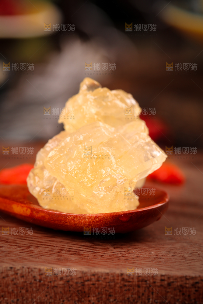 深底上的黄冰糖