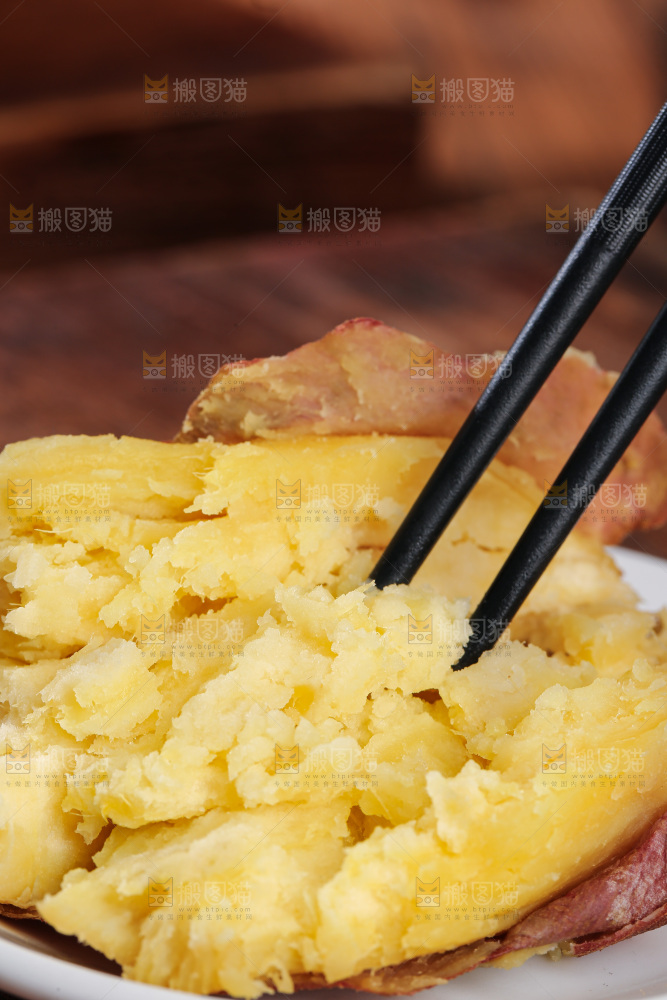 深底上的板栗红薯