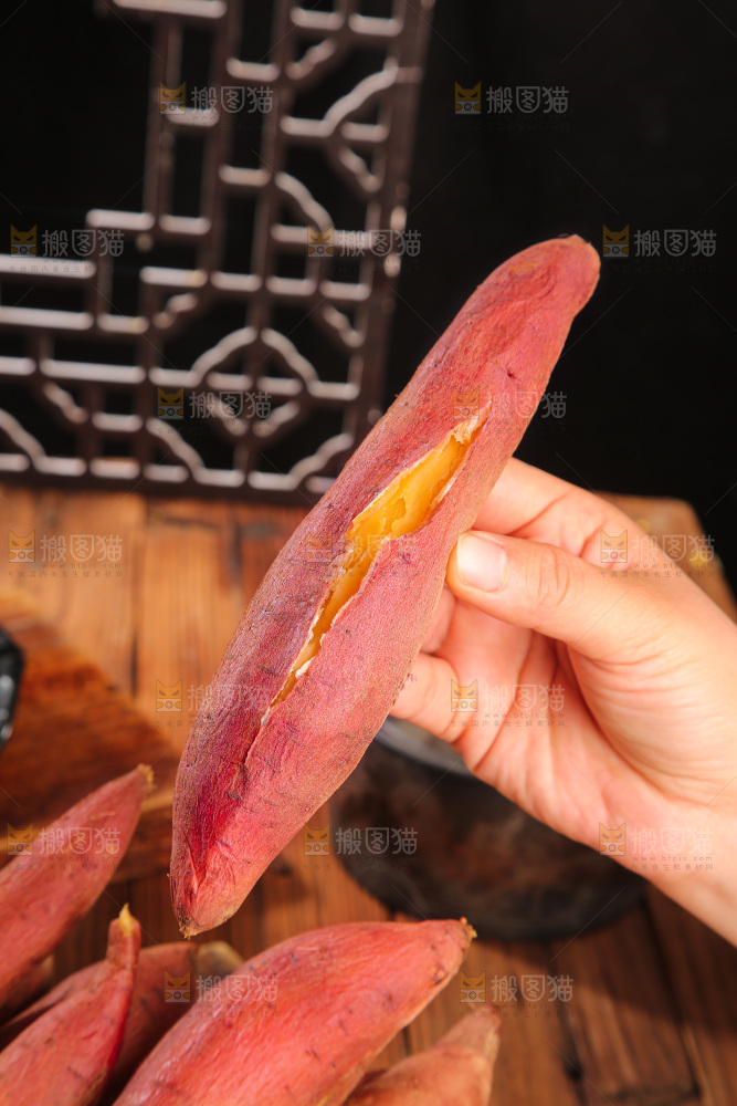 深底上的板栗红薯
