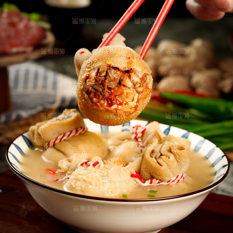 深底上的肚包肉