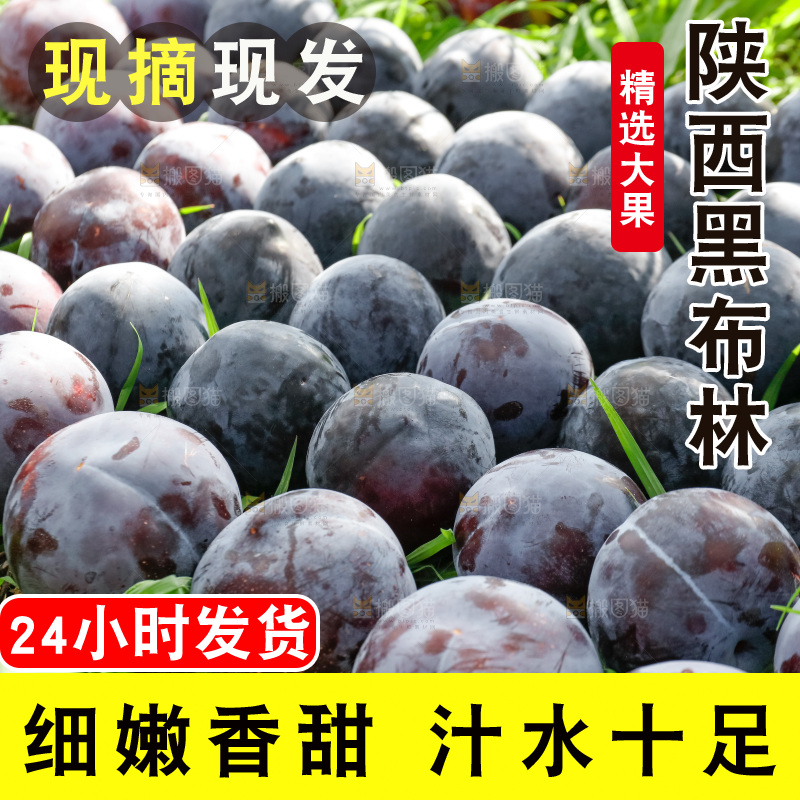新鲜现摘黑布林