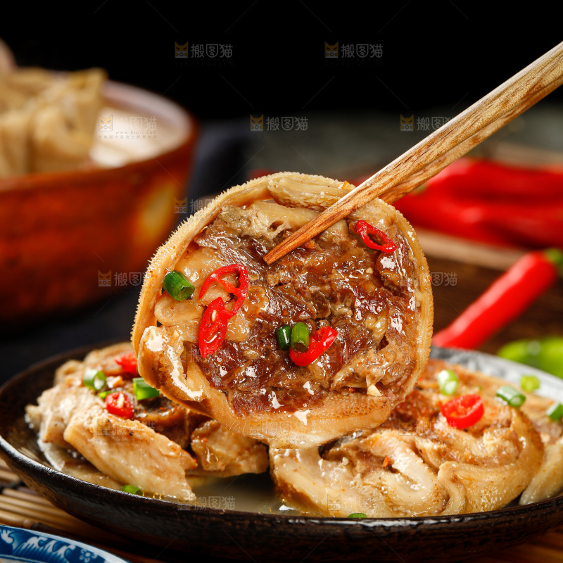 深底上的肚包肉