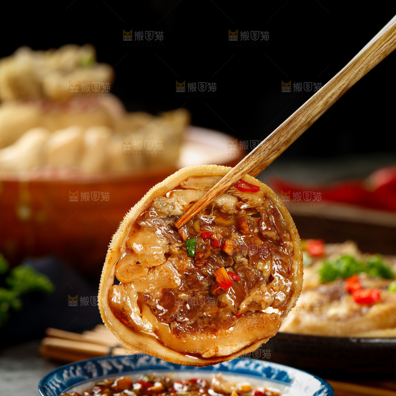 深底上的肚包肉