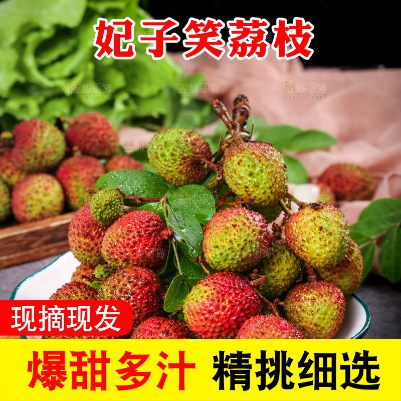 深底上的妃子笑