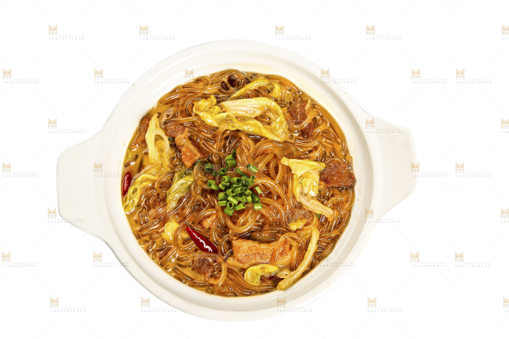 碗里的猪肉炖粉条