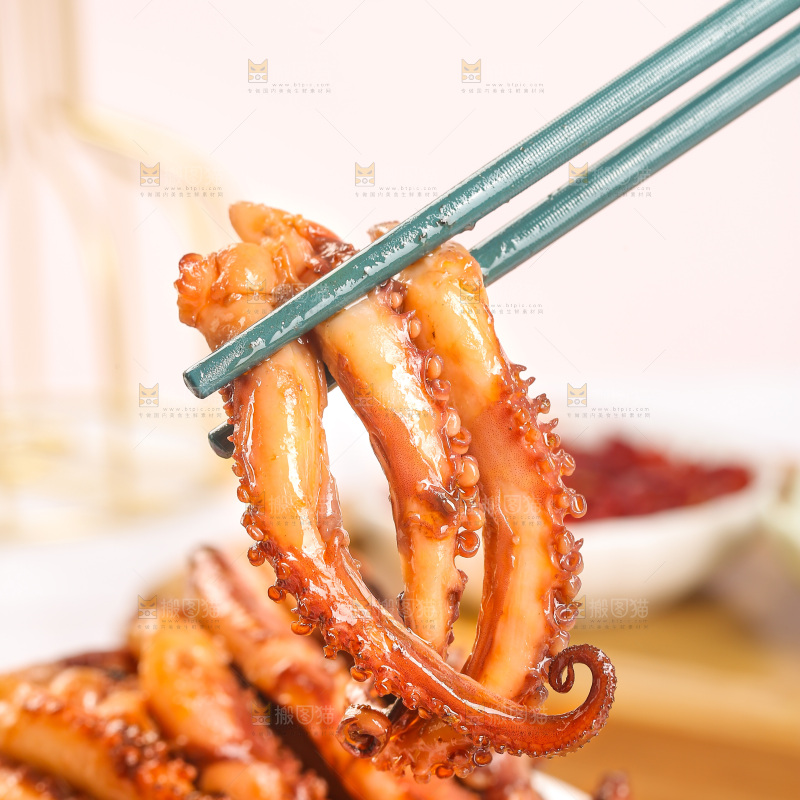 浅底上的鱿鱼须