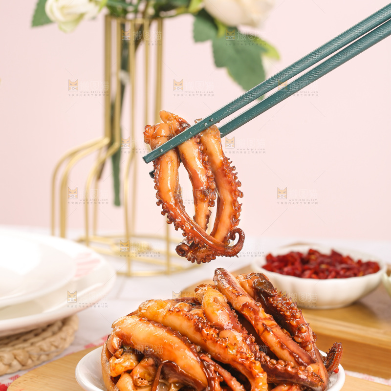 浅底上的鱿鱼须