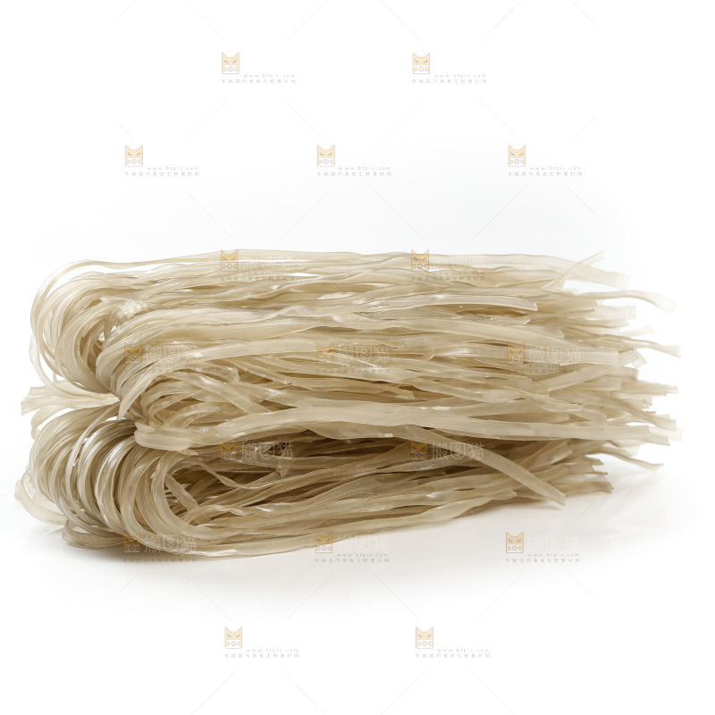 白底上的手工红薯粉