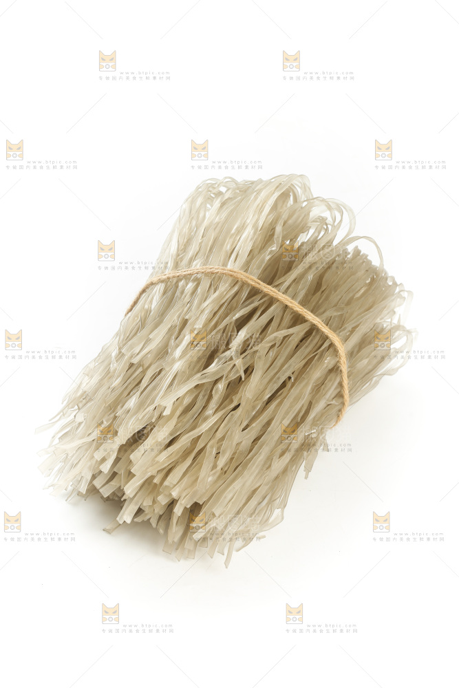 白底上的手工红薯粉