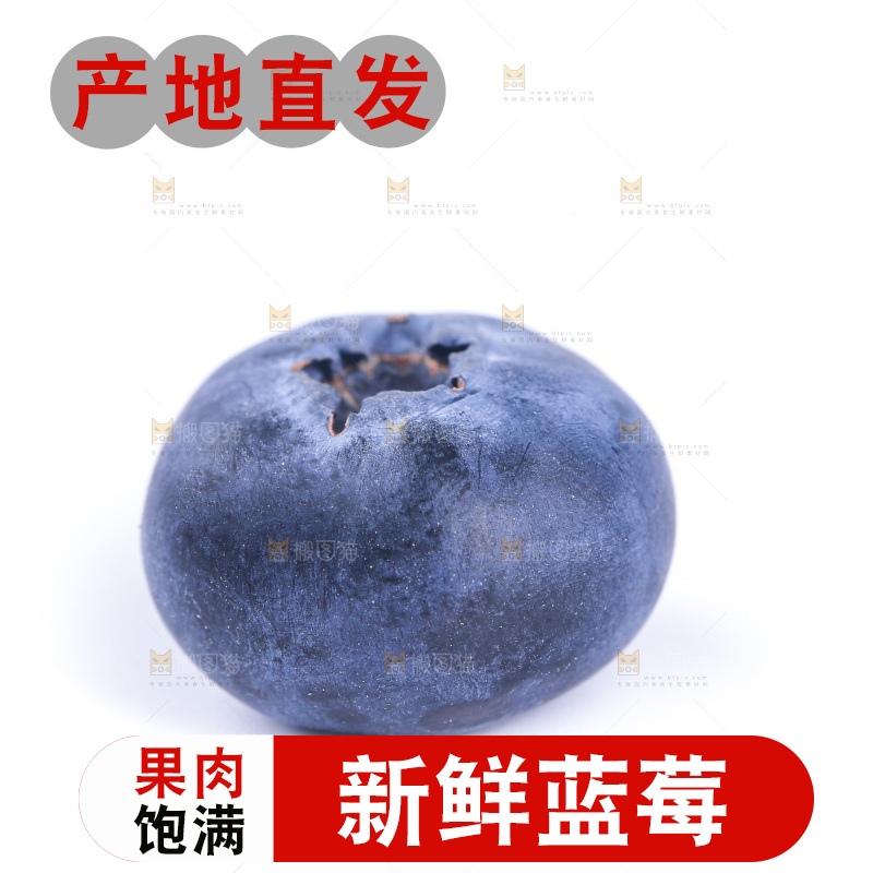 白底上的怡颗莓