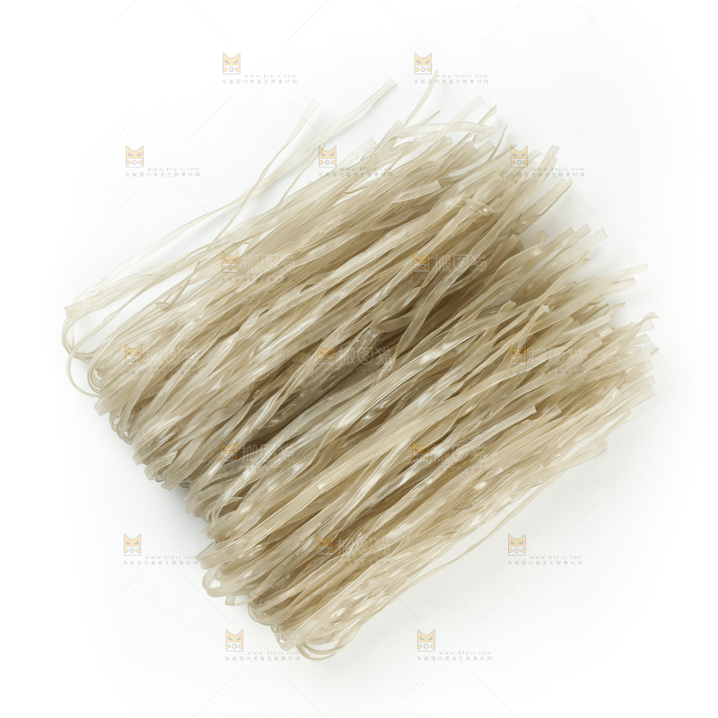 白底上的手工红薯粉