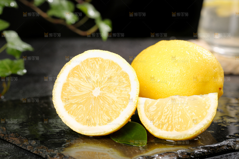 深底上的安岳黄柠檬