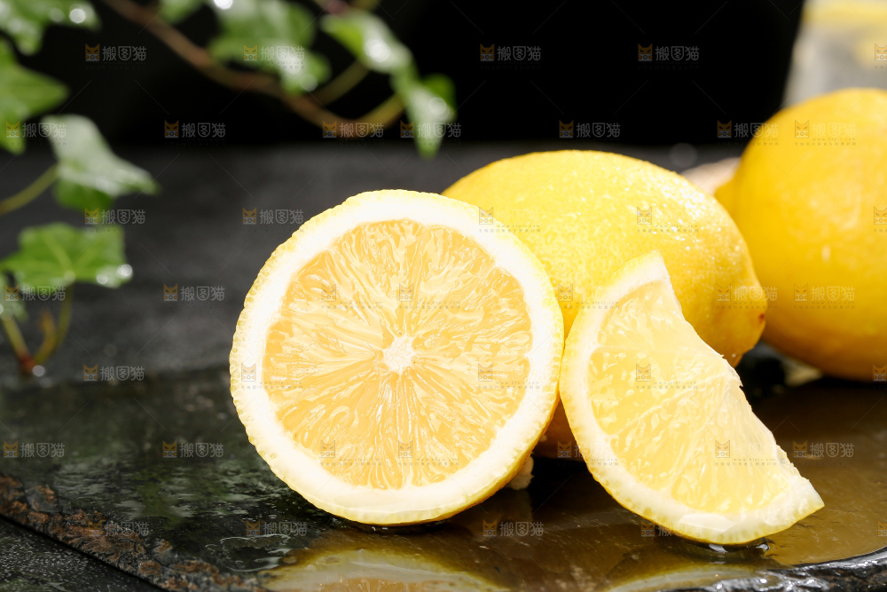 深底上的安岳黄柠檬