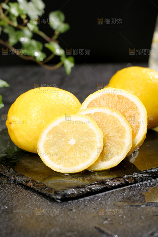 深底上的安岳黄柠檬