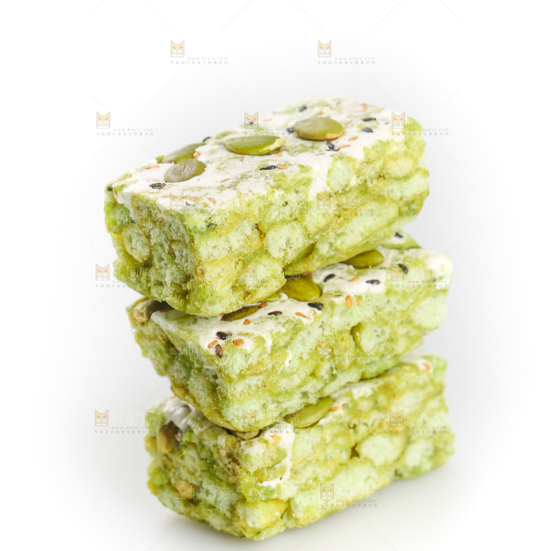 白底上的沙琪玛
