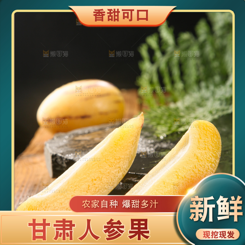 深底上的民勤人参果