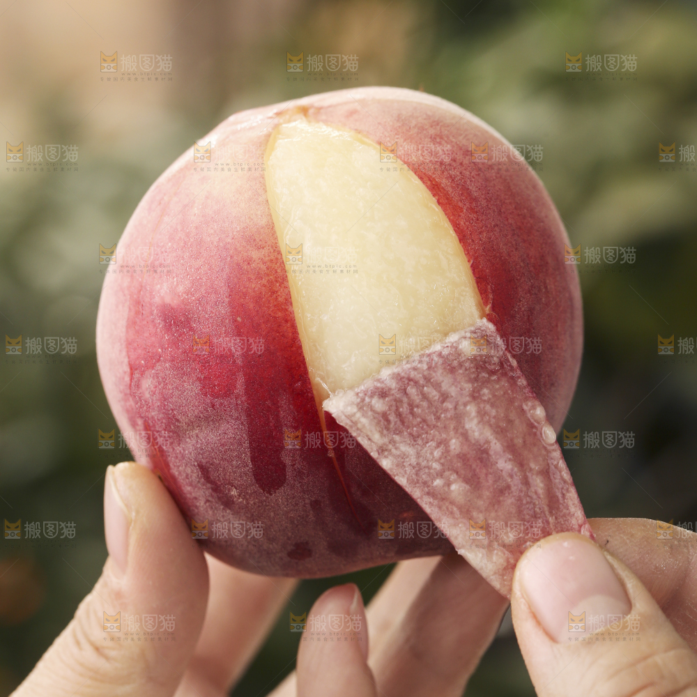 深底上的阳山水蜜桃