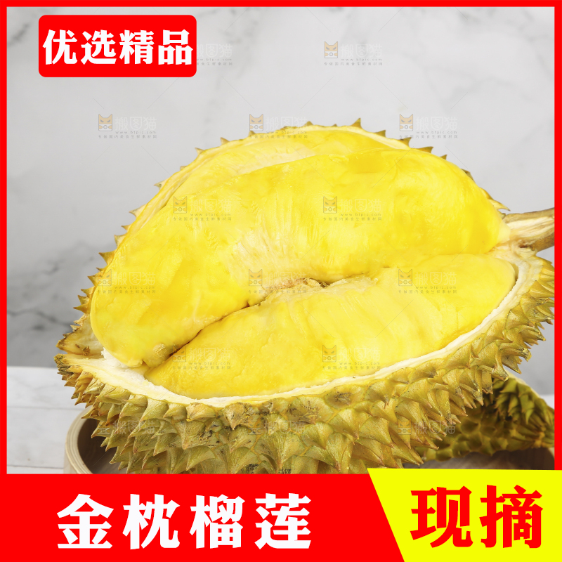 浅底上的金枕榴莲