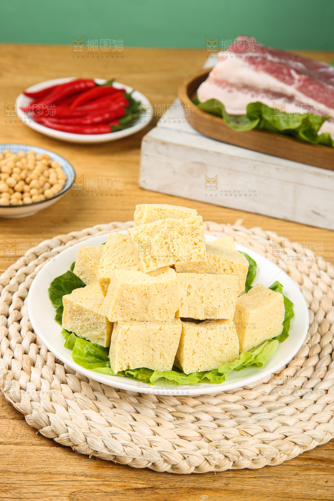 深底上的冻豆腐