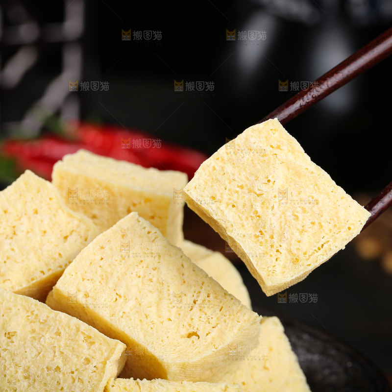 深底上的冻豆腐