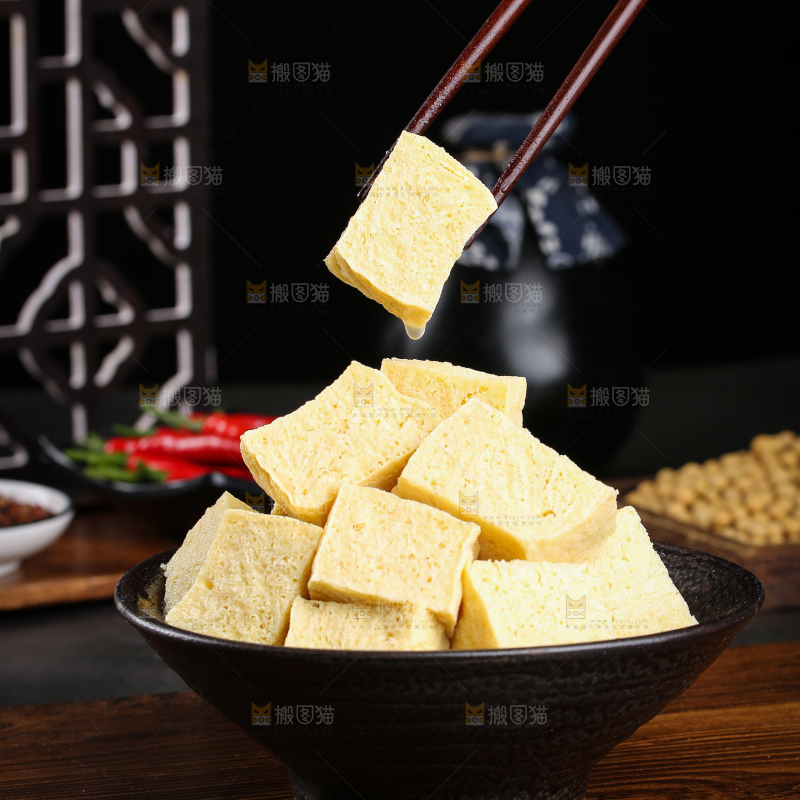 深底上的冻豆腐