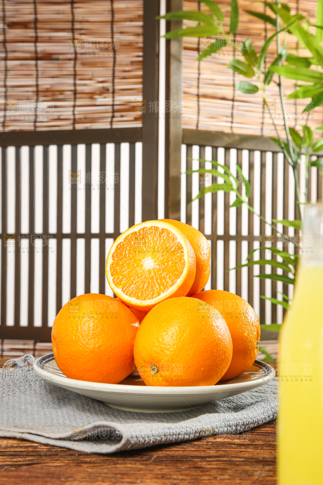 木底上的秭归夏橙