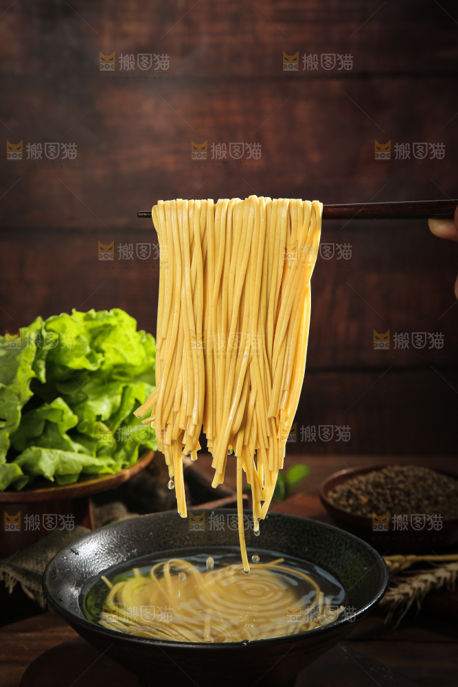 深底上的苦荞面