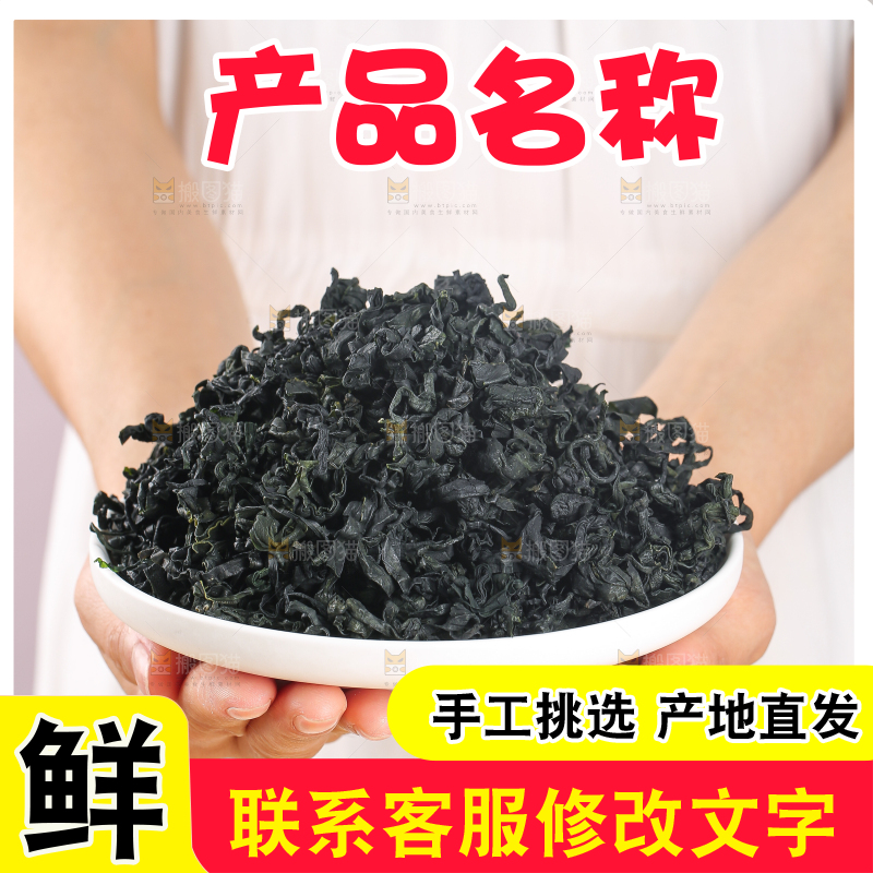 浅底上的裙带菜