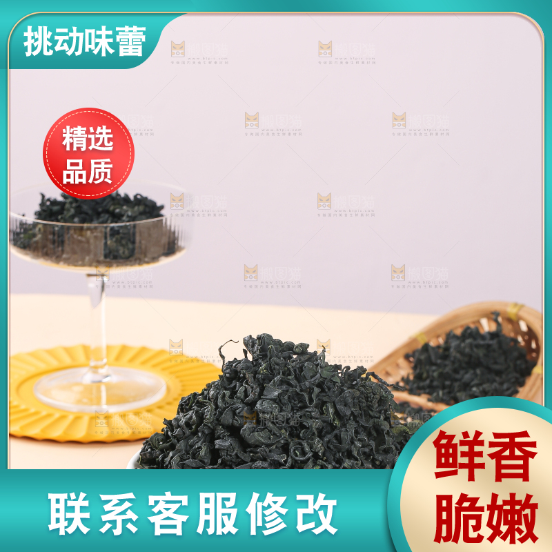 浅底上的裙带菜