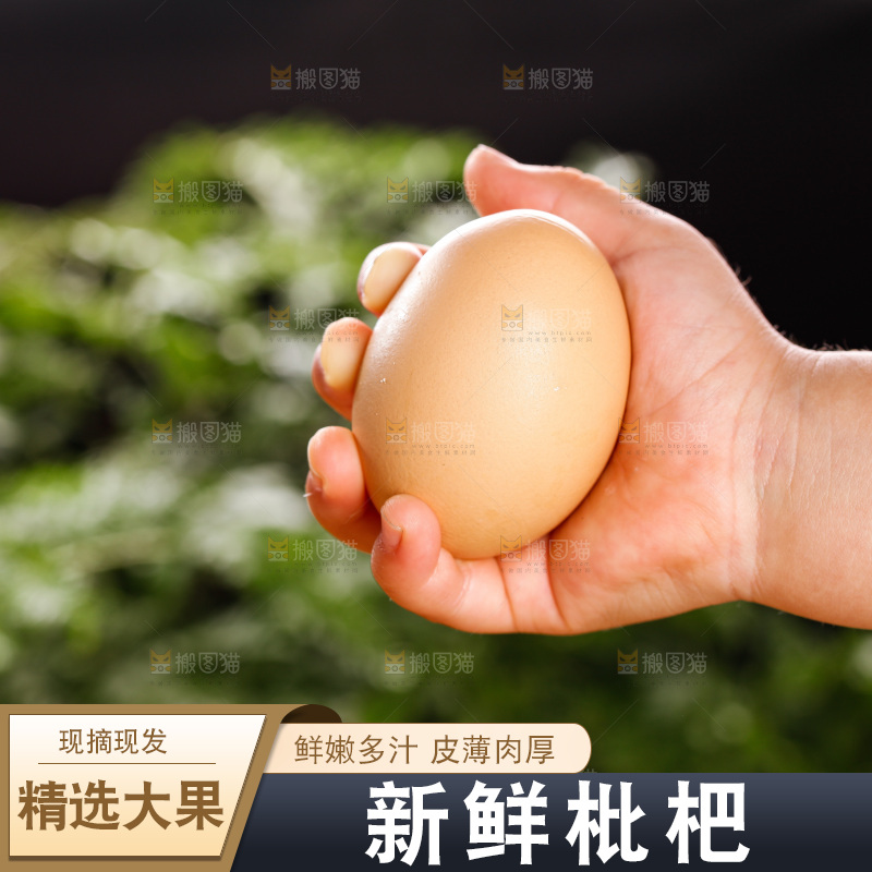 深底上的枇杷