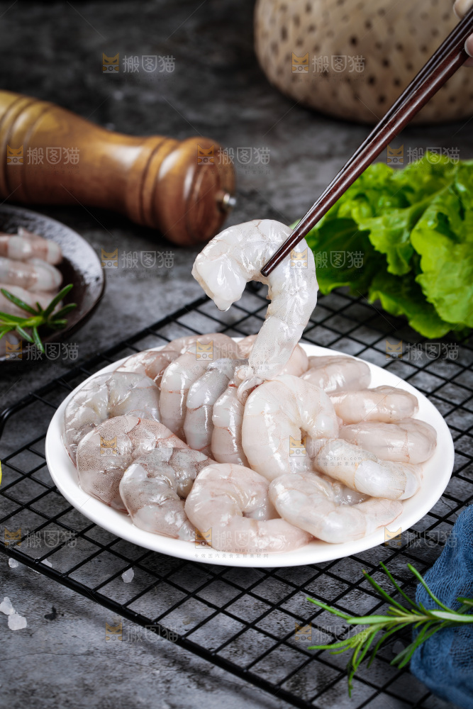 深底上的青岛大虾仁