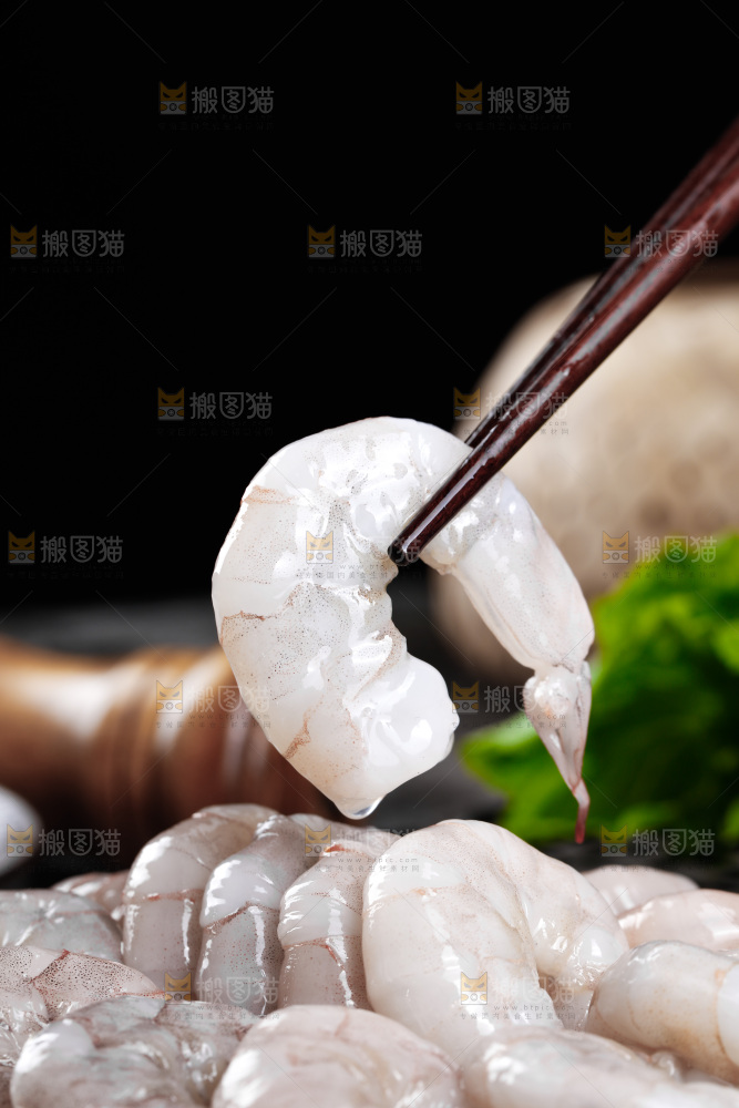 深底上的青岛大虾仁