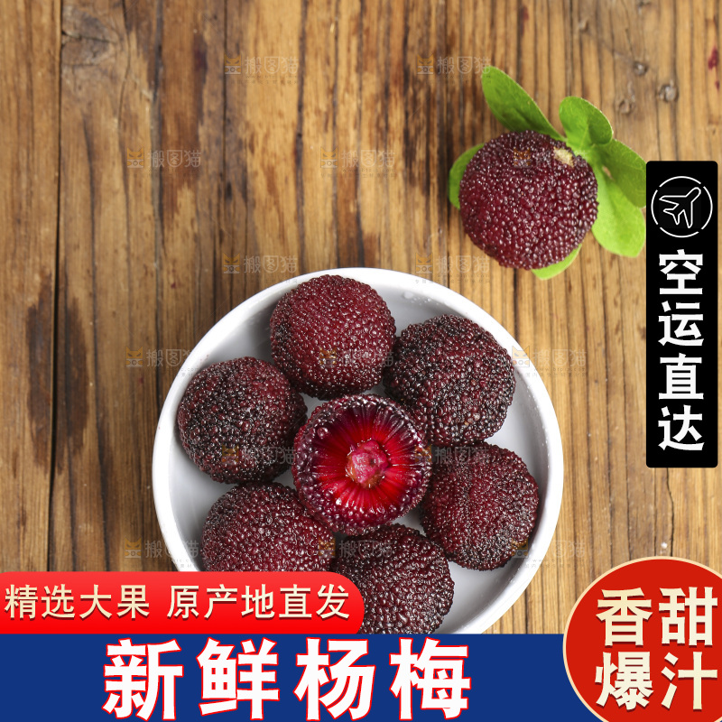 木底上的仙居杨梅