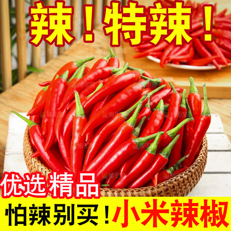 深底上的小米椒