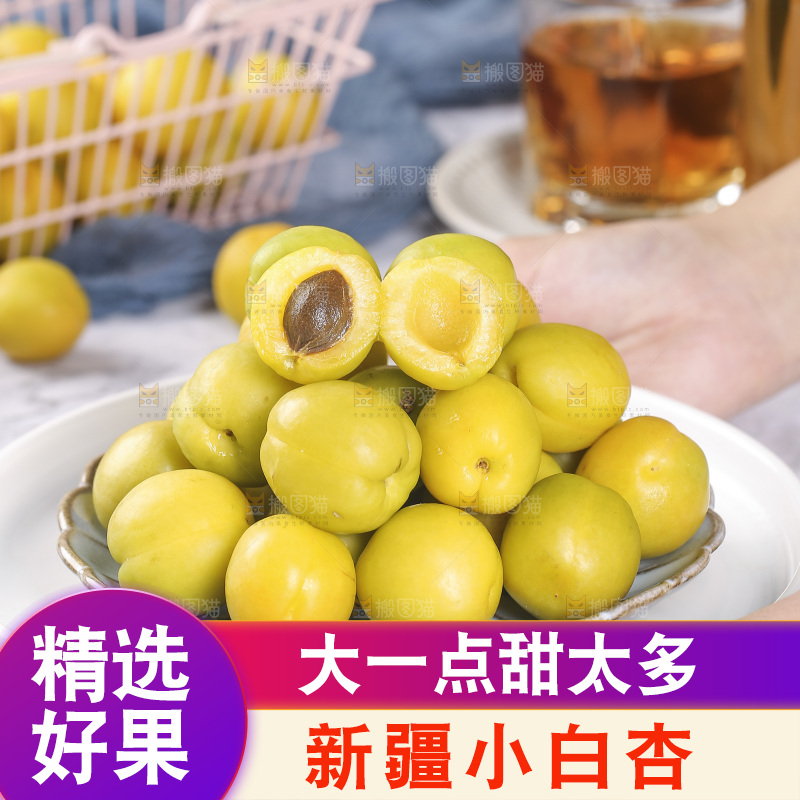 新疆小白杏主图