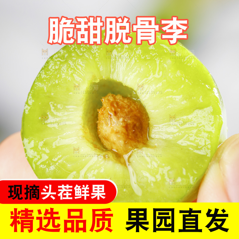 手里拿着脱骨李