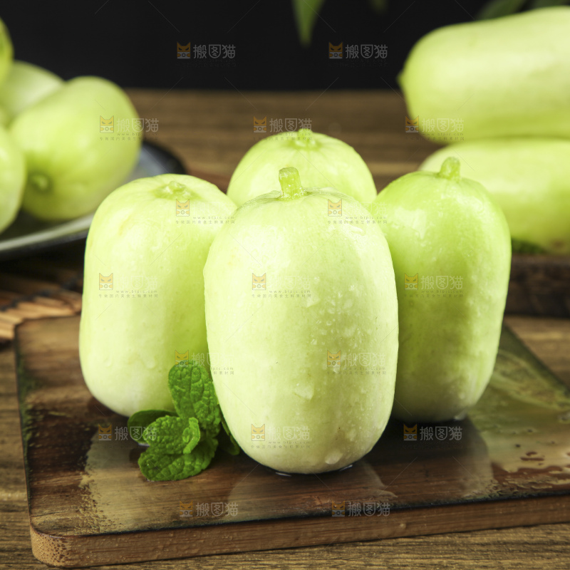 木底上的玉女黄瓜
