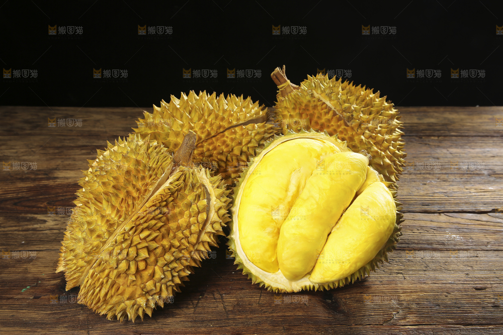 深底上的泰国榴莲