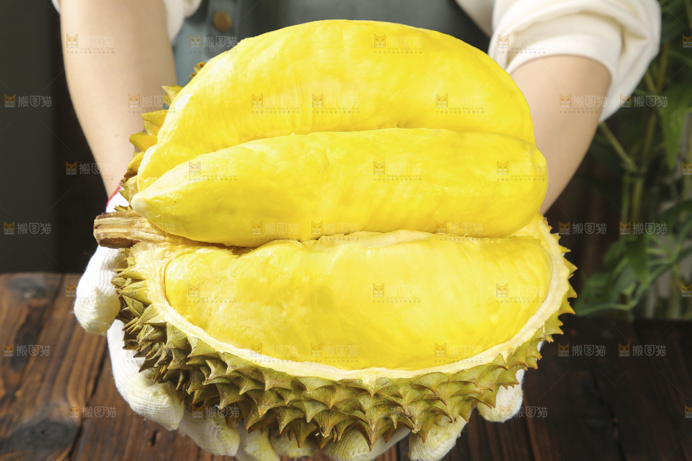 深底上的泰国榴莲